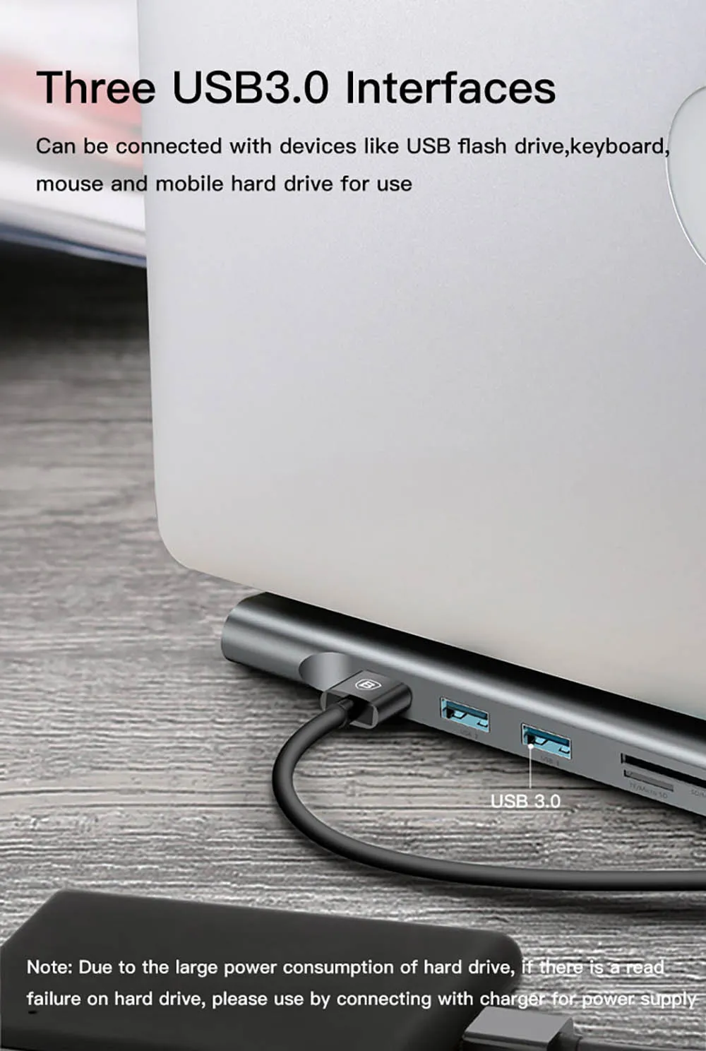 baseus enjoyment 10in1 multifunctional docking station stand for macbook laptop notebook hub adapter catsx f0g 05