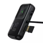 FM Transmitter Baseus S-16, Bluetooth, AUX, MP3, TF-card (CCTM-E01) — изображение 4
