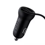 FM Transmitter Baseus S-16, Bluetooth, AUX, MP3, TF-card (CCTM-E01) — изображение 6