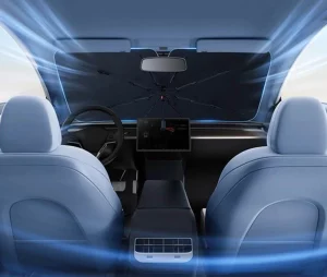Baseus CoolRide Pro зонт от солнца для автомобиля — защита лобового стекла от жары и УФ