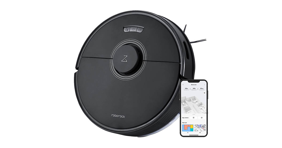 Робот-пылесос Roborock Q7 Max Black – TreeTech