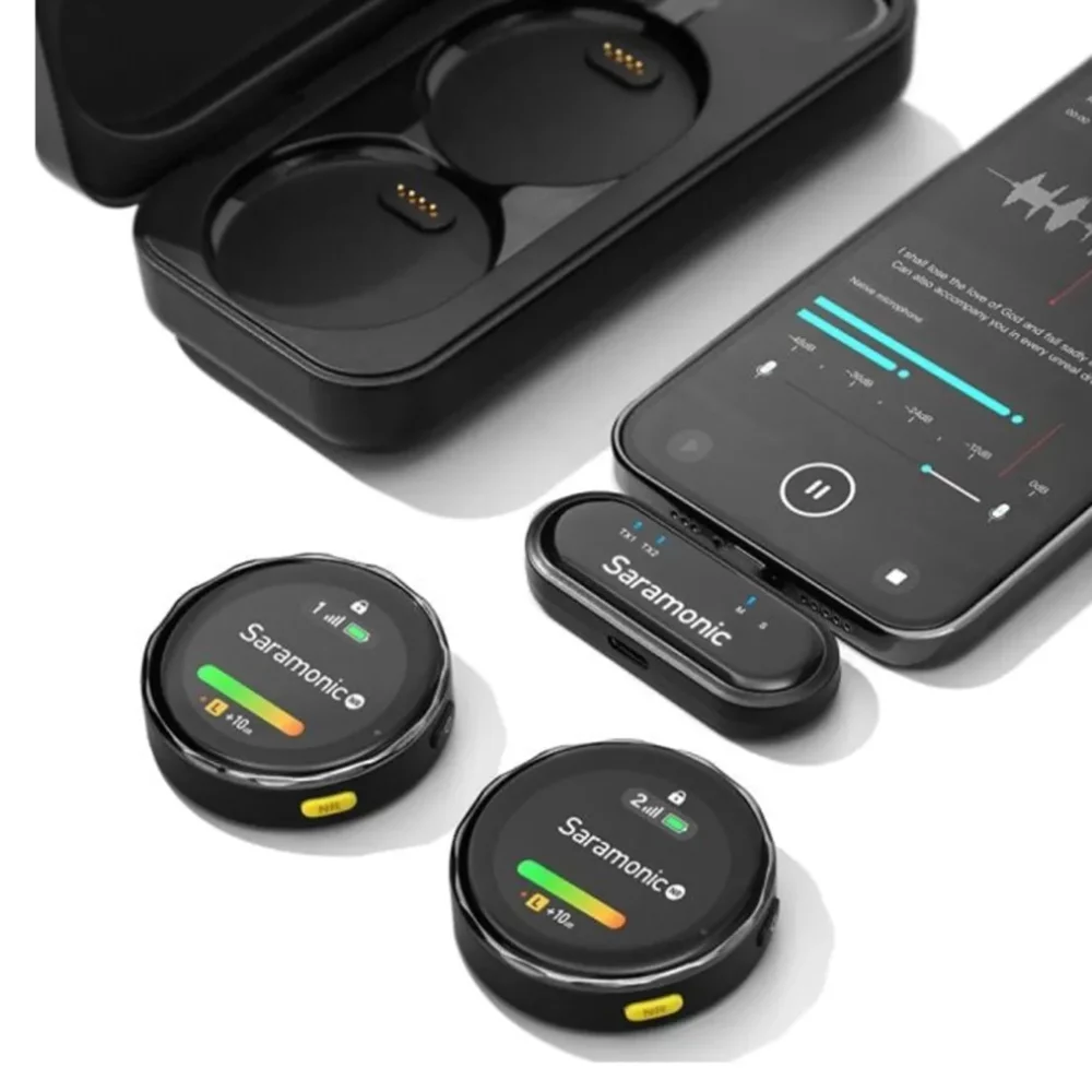 Saramonic BlinkMe U2 полный комплект с кейсом и приёмниками