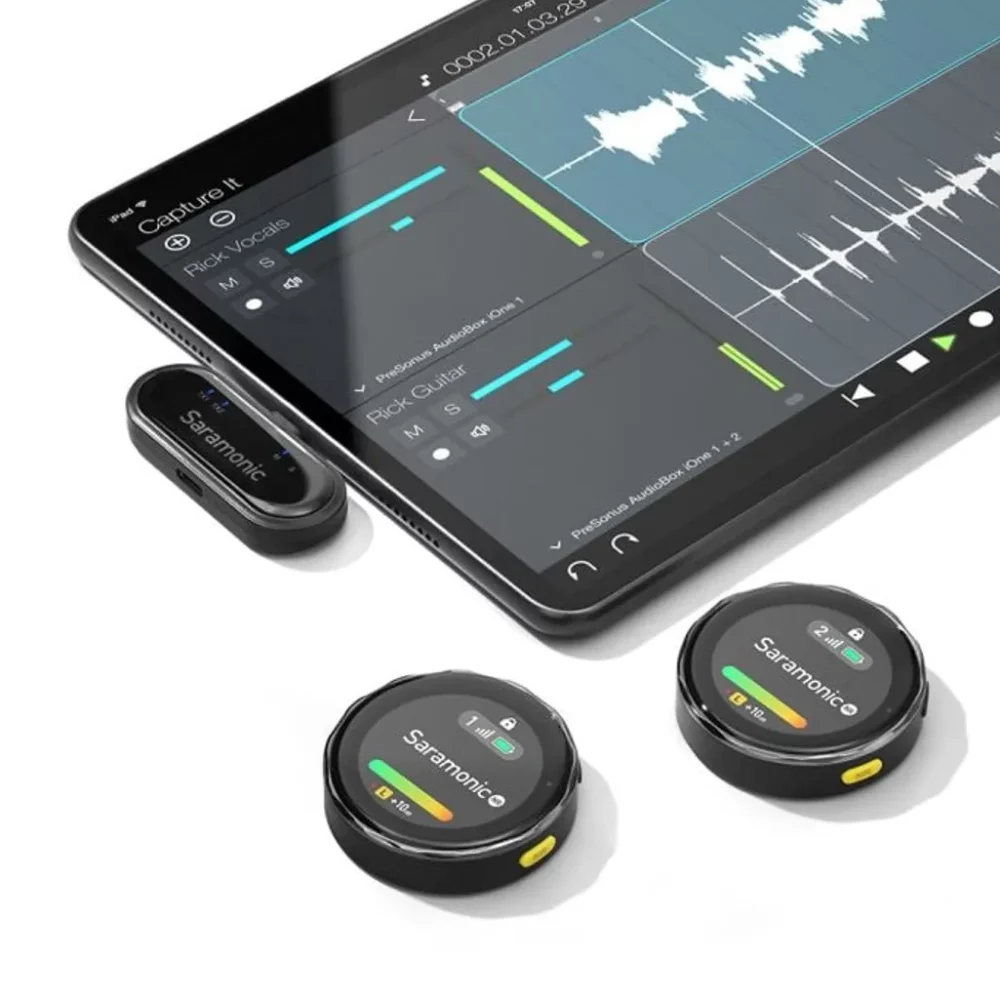 Saramonic BlinkMe U2 полный комплект с кейсом и приёмниками