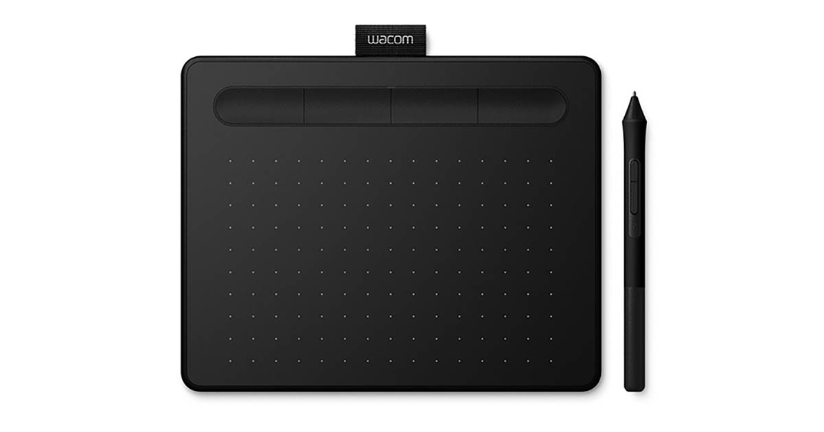 Графический планшет Wacom Intuos S Black (CTL-4100K-N) – TreeTech