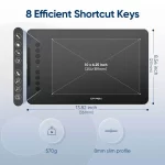 Графический планшет XP-Pen Deco 01 V2 Black — изображение 3