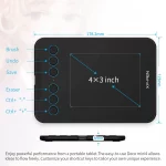 Графический планшет XP-Pen Deco mini4 — изображение 2
